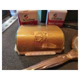 Skelly Oil Company 1967 Snowmobile Race Ashtray, Art Deco "BULOVA" Watch Box and More - NO SHIPPING