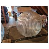 (2) Clear Glass Light Globes - NO SHIPPING