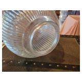 (2) Clear Glass Light Globes - NO SHIPPING