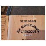 Sears Catalogs: 1902 Sears Catalog (Reprinted in 1970) and (4) Sears / JCPenney Catalogs from the early 90