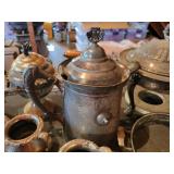 Large Lot of Antique / Vintage Silverplate Serving Pieces - NO SHIPPING