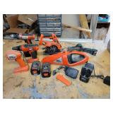 Lot of Black & Decker Firestorm 18V & 14.4V Power Tools + VersaPak Saw