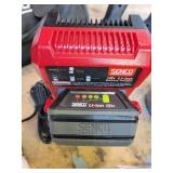 SENCO 18V Cordless Screw Gun Kit - Includes: Screw Gun, (2) Batteries, Charger, Bag, Bucket of Screws and More - Tested and Works!