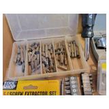 Large Lot of Assorted Driver Bits, Drill Bits and More