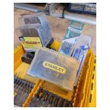 Large Lot of Assorted Driver Bits, Drill Bits and More