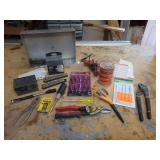 Assorted Hand Tools, Rasp Rotary Bit Kit and More