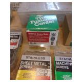 Large Lot of Packages of Screws and Fasteners