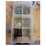 Large Lot of Packages of Screws and Fasteners