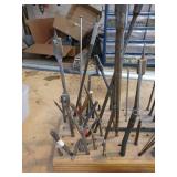 Large Lot of Router Bits, Drill Bits, Sawzall Blades and More
