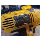 DeWalt 18V Driver, (8) Batteries and (2) Chargers + Case