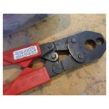 SIOUX CHIEF 1/2" & 3/3" PEX Crimping Tool and Assorted Fittings