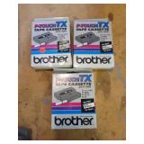 BROTHER Ptouch XL Professional Labeling System + Many Cartridges