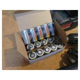 Large Lot of Assorted Cordless Tools Parts and Batteries - Some unused replacement cells for battery packs - NO SHIPPING