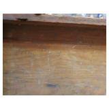 Antique Tool Box with Hand Drills, Plane and Draw Knife