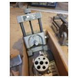 Craftsman Doweling Jig (94186), Craftsman Drill Press Bracket (335.25926), STANLEY 2" Bench Vise and 3-1/2" Tilting Drill Press Vise