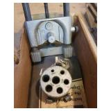 Craftsman Doweling Jig (94186), Craftsman Drill Press Bracket (335.25926), STANLEY 2" Bench Vise and 3-1/2" Tilting Drill Press Vise