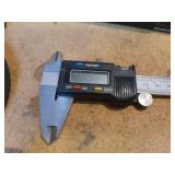 NSK 0" to 1" Micrometer, (2) 6" Digital Calipers and EMPIRE Magnetic Protractor