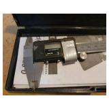 NSK 0" to 1" Micrometer, (2) 6" Digital Calipers and EMPIRE Magnetic Protractor