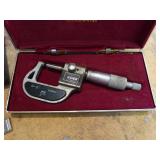 NSK 0" to 1" Micrometer, (2) 6" Digital Calipers and EMPIRE Magnetic Protractor