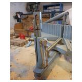 Ingersoll-Rand Millers Falls Cast Iron Miter Box (Part No. 1124), (3) Jorgensen Wood Clamps, Craftsman Aluminum Square and (2) Bar Clamps - NO SHIPPING