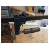 Ingersoll-Rand Millers Falls Cast Iron Miter Box (Part No. 1124), (3) Jorgensen Wood Clamps, Craftsman Aluminum Square and (2) Bar Clamps - NO SHIPPING