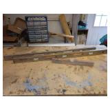 (3) Vintage Wood Levels - (2) 48" and (1) 18" - NO SHIPPING