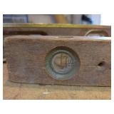 (3) Vintage Wood Levels - (2) 48" and (1) 18" - NO SHIPPING