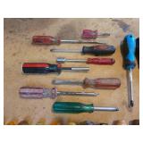 Lot of (50+) Assorted Screwdrivers