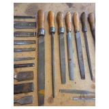 Lot of Assorted Files and Chisels