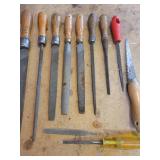 Lot of Assorted Files and Chisels