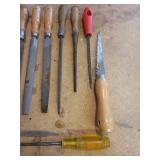 Lot of Assorted Files and Chisels
