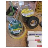 Chalk Line, Wood Glue, Biscuits, Plumb Bob, Stud Sensors, Tape and More