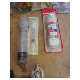 Chalk Line, Wood Glue, Biscuits, Plumb Bob, Stud Sensors, Tape and More