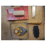 Tape Measures, Hammers, Belt Cleaner, Level, Coping Saw and More