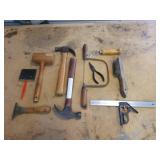 Hammers, Coping Saw, Wire Brush and More