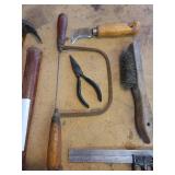 Hammers, Coping Saw, Wire Brush and More
