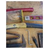 Hammers, Staple Guns, Strap Wrenches, Picks, Level and More