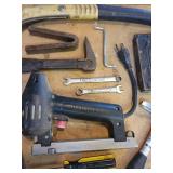 Hammers, Staple Guns, Strap Wrenches, Picks, Level and More