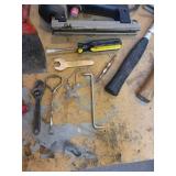 Hammers, Staple Guns, Strap Wrenches, Picks, Level and More