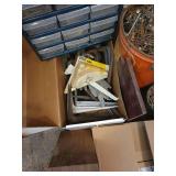 Parts Organizer, Can of Nails, Knives and Block, Shelf Brackets and More - NO SHIPPING