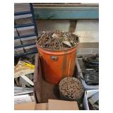 Parts Organizer, Can of Nails, Knives and Block, Shelf Brackets and More - NO SHIPPING