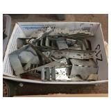 Parts Organizer, Can of Nails, Knives and Block, Shelf Brackets and More - NO SHIPPING