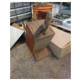 Parts Organizer, Can of Nails, Knives and Block, Shelf Brackets and More - NO SHIPPING