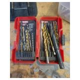 Huge Lot of Assorted Spiral and Spade Drill Bits