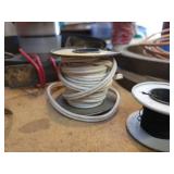 Lot of Assorted Copper Wire, Copper Strapping and More