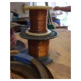 Lot of Assorted Copper Wire, Copper Strapping and More