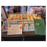 Lot of Vintage Fisher-Price Magnetic Letters & Numbers with Boards