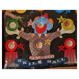 Vintage Pressman "Skill Ball" Board and (9) Empty HG Toys Jigsaw Puzzle Tubes with Puzzle Pieces