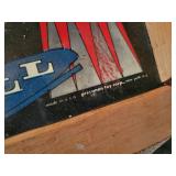 Vintage Pressman "Skill Ball" Board and (9) Empty HG Toys Jigsaw Puzzle Tubes with Puzzle Pieces