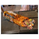 Vintage Pressman "Skill Ball" Board and (9) Empty HG Toys Jigsaw Puzzle Tubes with Puzzle Pieces